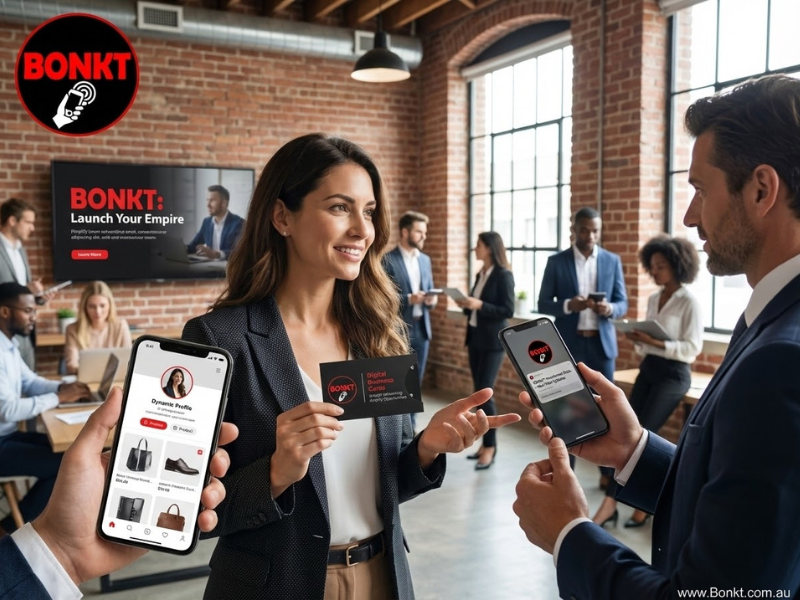 Startup Team Collaborating with BONKT Digital Tools